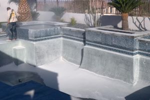 bead blasting pool tile cost